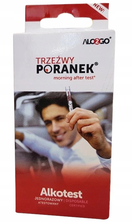 

Alkotest Jednorazowy atestowany tester promile