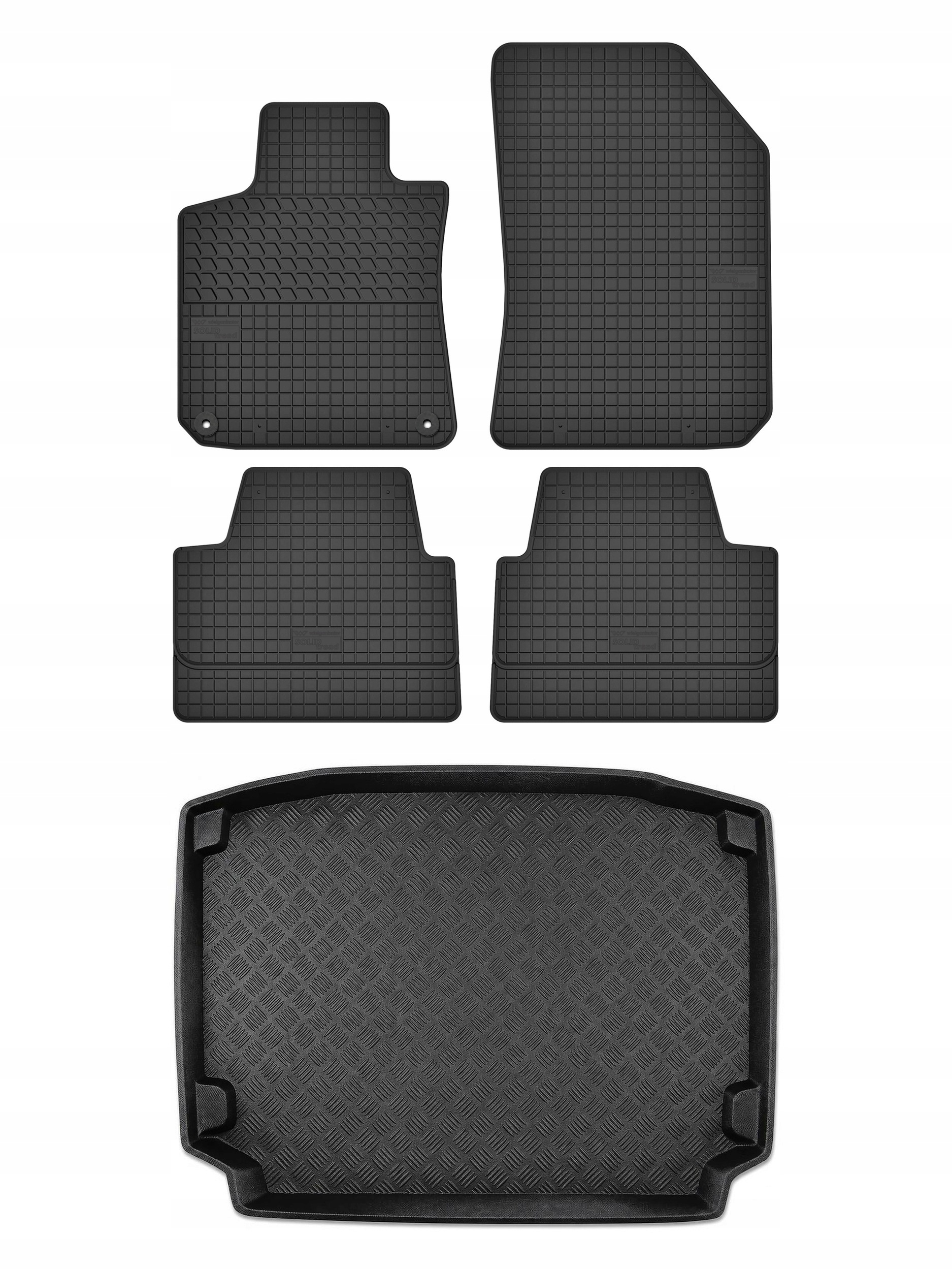 Gumové rohože SolidTread rohož batožinového priestoru pre: Peugeot 308 II 2013-2021