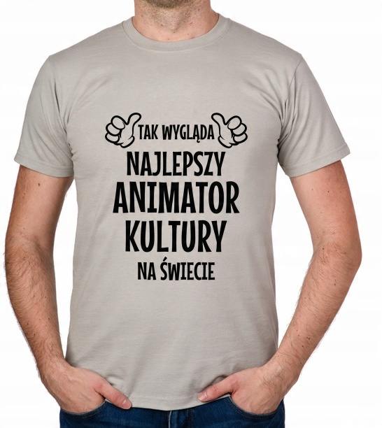 

koszulka Najlepszy Animator Kultury prezent