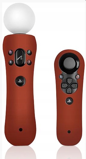 Etui Silokonowe do PlayStation Eye PS3 MOVE Czerwo