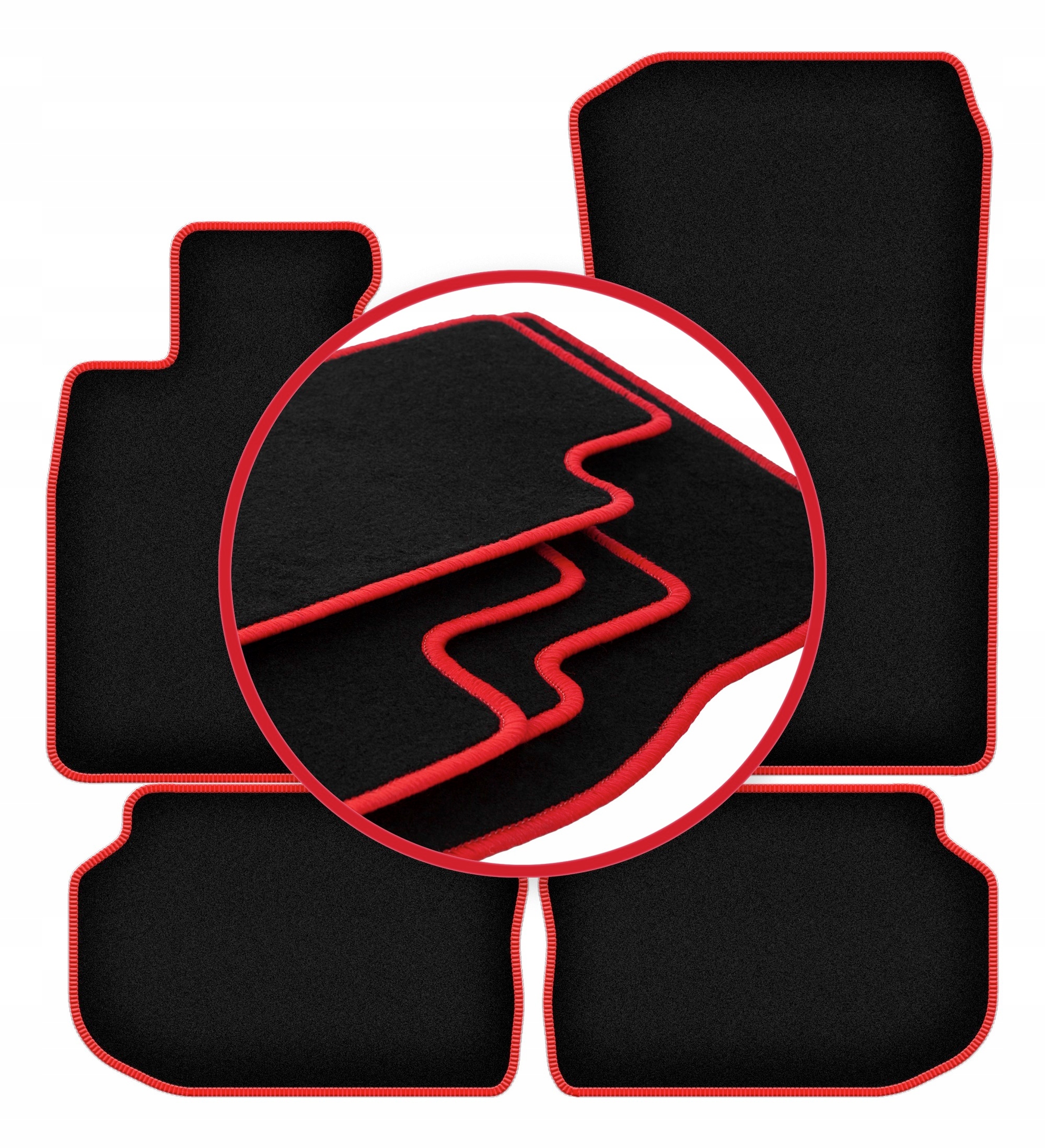 Velurové autokoberce Lux pro Bmw 5 F11 xDrive kombi, touring (2010-)