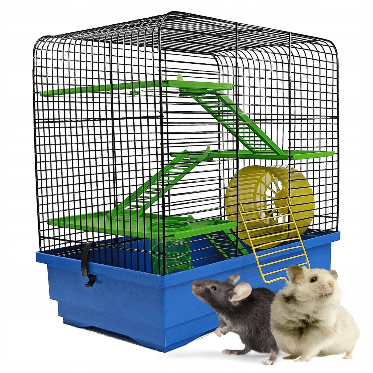 Duża Klatka dla Chomika, Gryzonia tunel drabiny 41x26x40