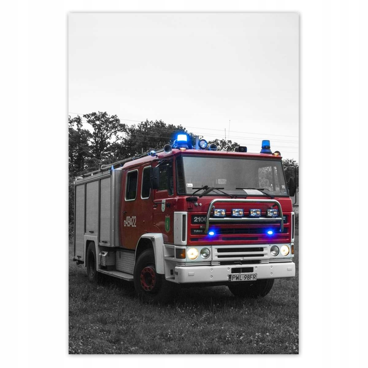 Plakáty 135x200 Hasičský vůz