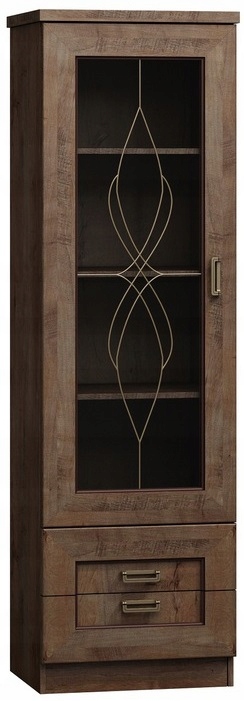 TADEUSZ T10 wąska stylowa witryna JARSTOL