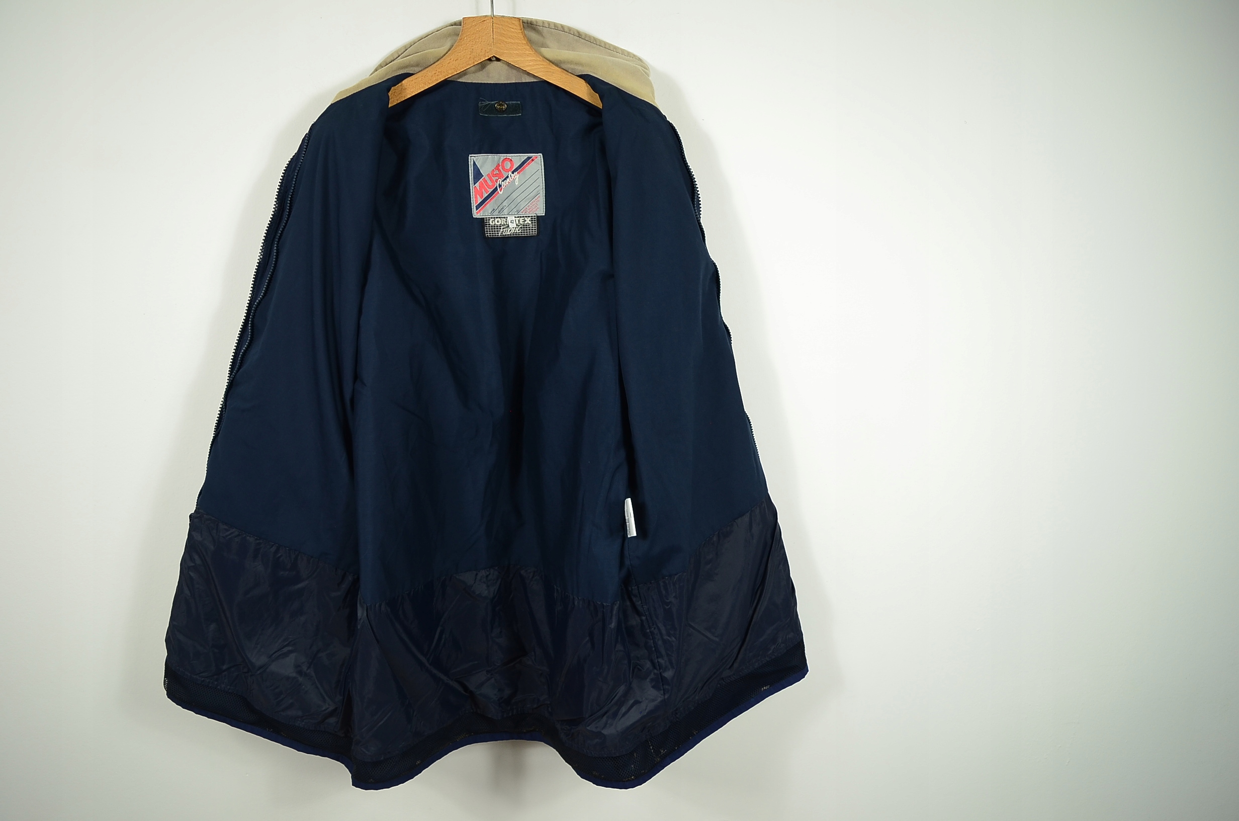 MUSTO COUNTRY _ MĘSKA KURTKA VINTAGE OUTDOOR GORETEX JACKET _ L Rozmiar L