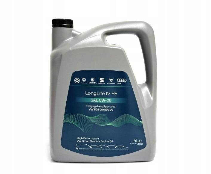 olej silnikowy LongLife IV 0W20 5L do Skoda, Vw, Seat, Audi