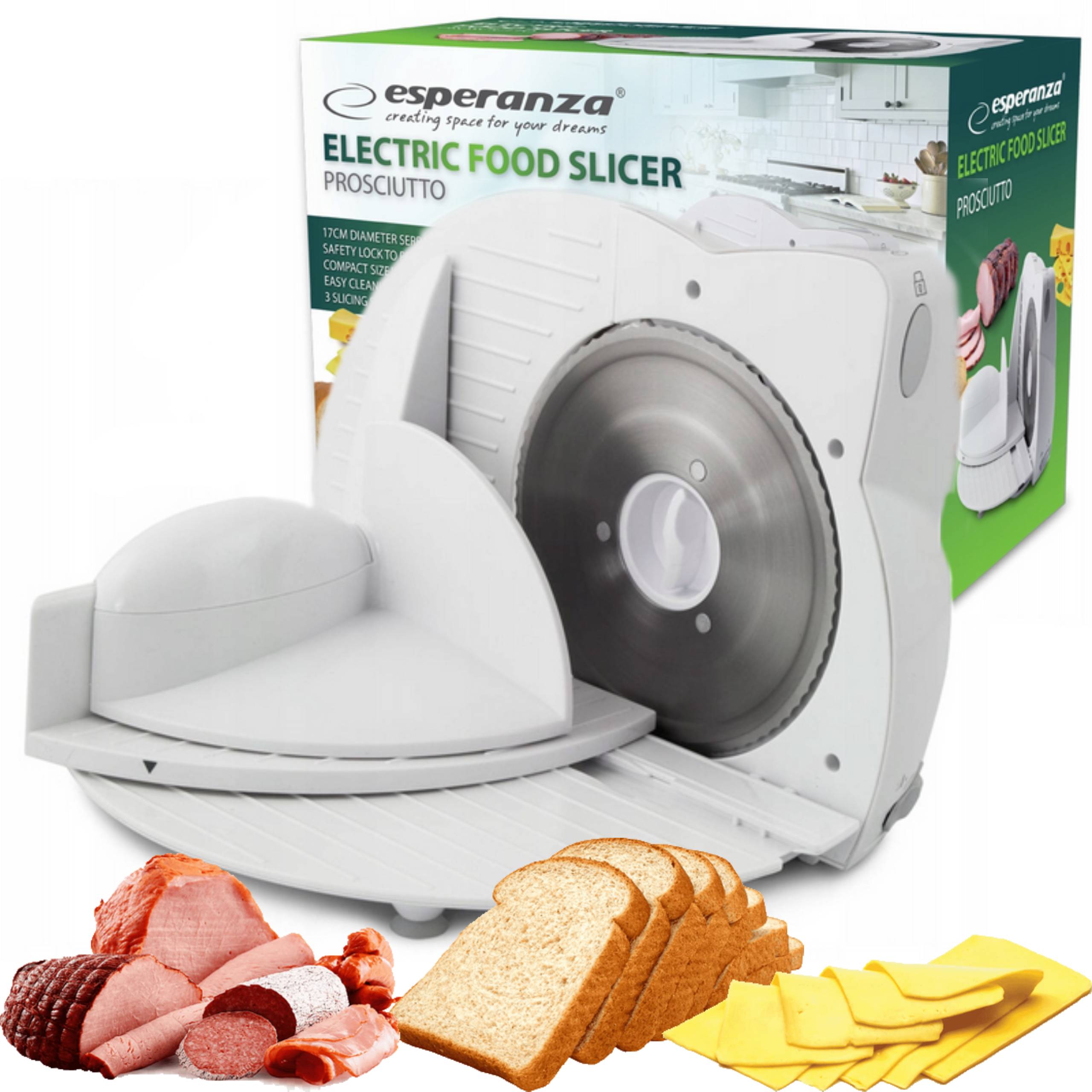 Esperanza ELEKTRYCZNA KRAJALNICA PROSCIUTTO 150W