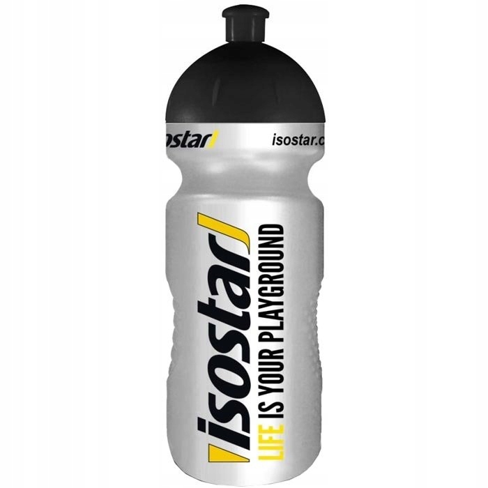 Isostar Bidon srebrny z ustnikiem 650ml