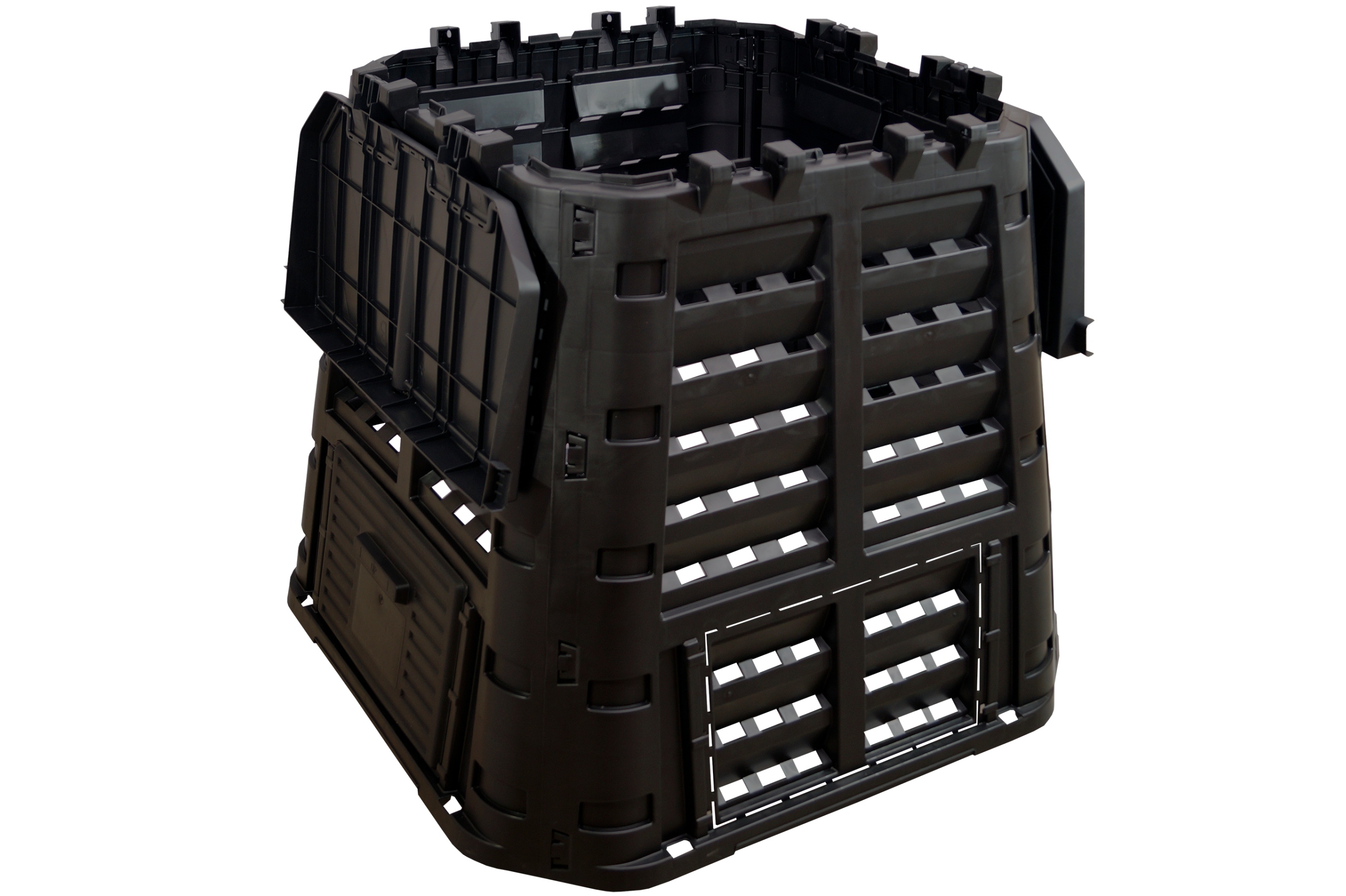 KOMPOSTOWNIK MODUŁOWY 480L CZARNY G-COMP POLSKI Liczba komór 1