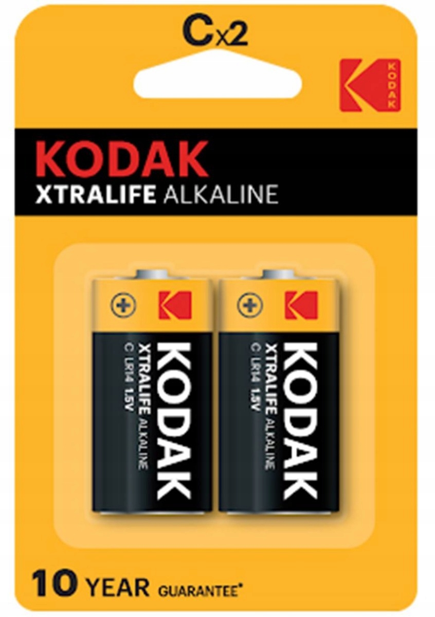 

Baterie Alkaliczne Kodak C LR14 MN1400 R14 2szt