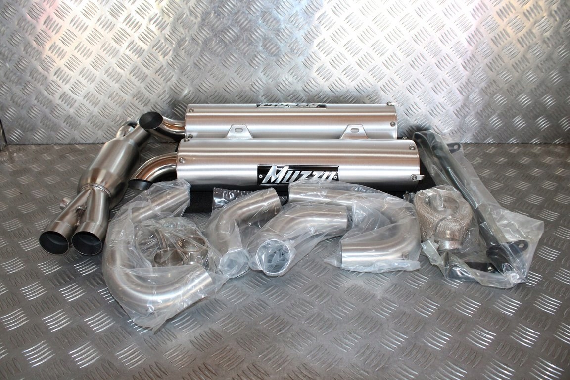 Układ wydechowy tłumiki alu kolektor MUZZYS nowe POLARIS RZR XP 900 11 - 14
