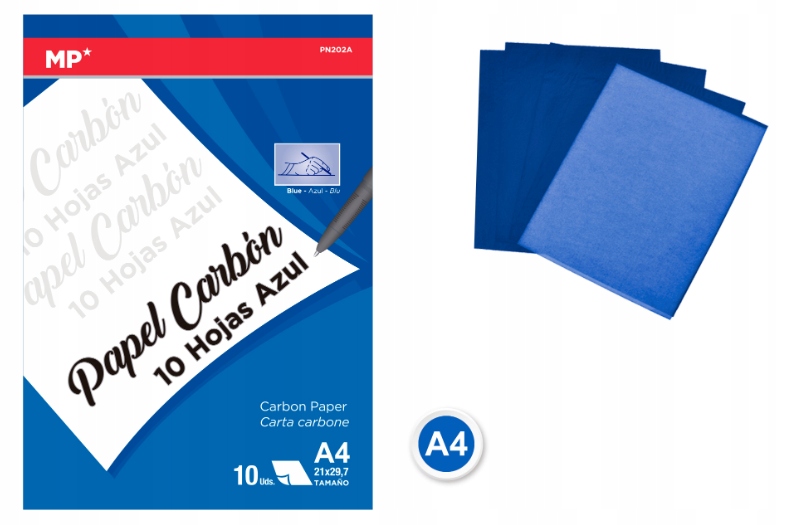 

Kalka Kopiująca Niebieska 1O Kartek Mp