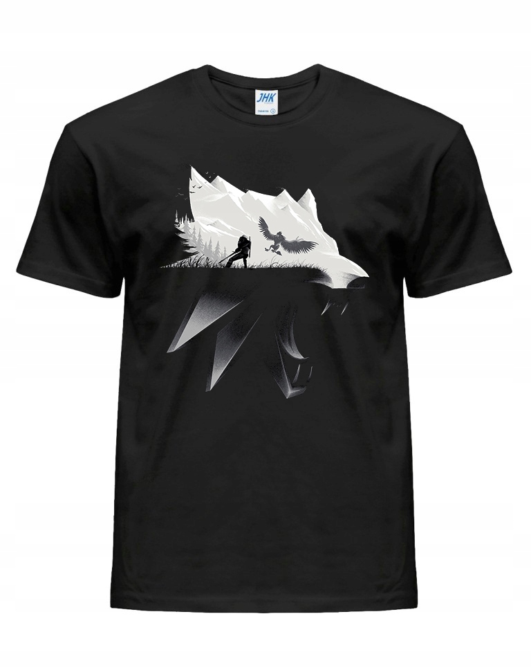 

Koszulka t-shirt Wiedźmin 3: Wolf Silhouette (176)