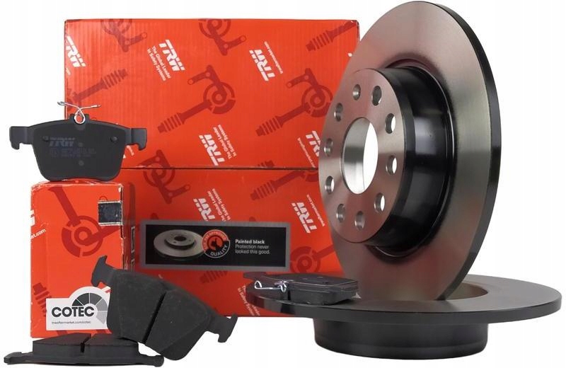 

Trw Tarcze+klocki Tył Audi A3 8V Q2 Tt 272MM
