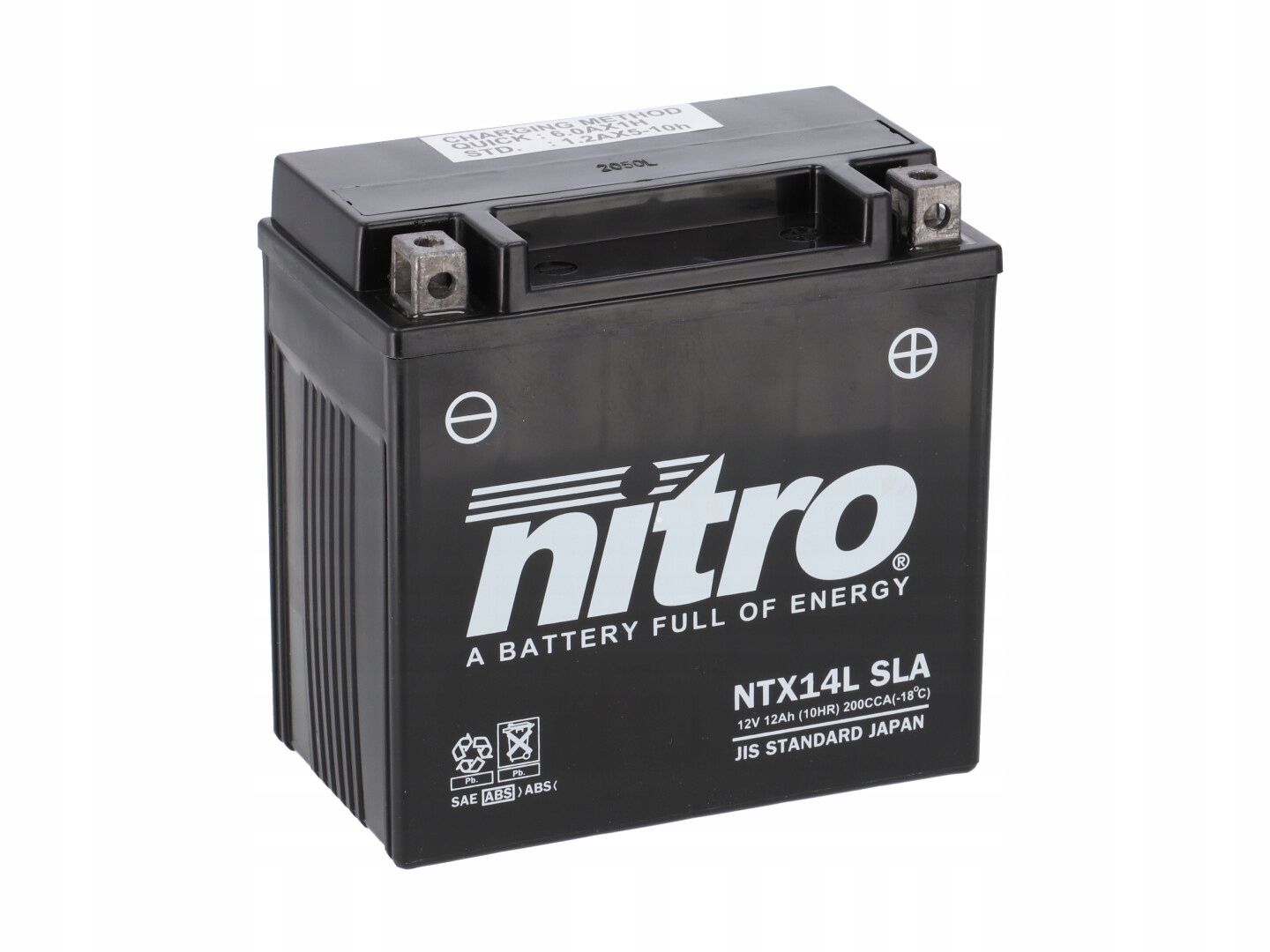 NITRO AKUMULATOR ŻELOWY 12V NTX14L SLA