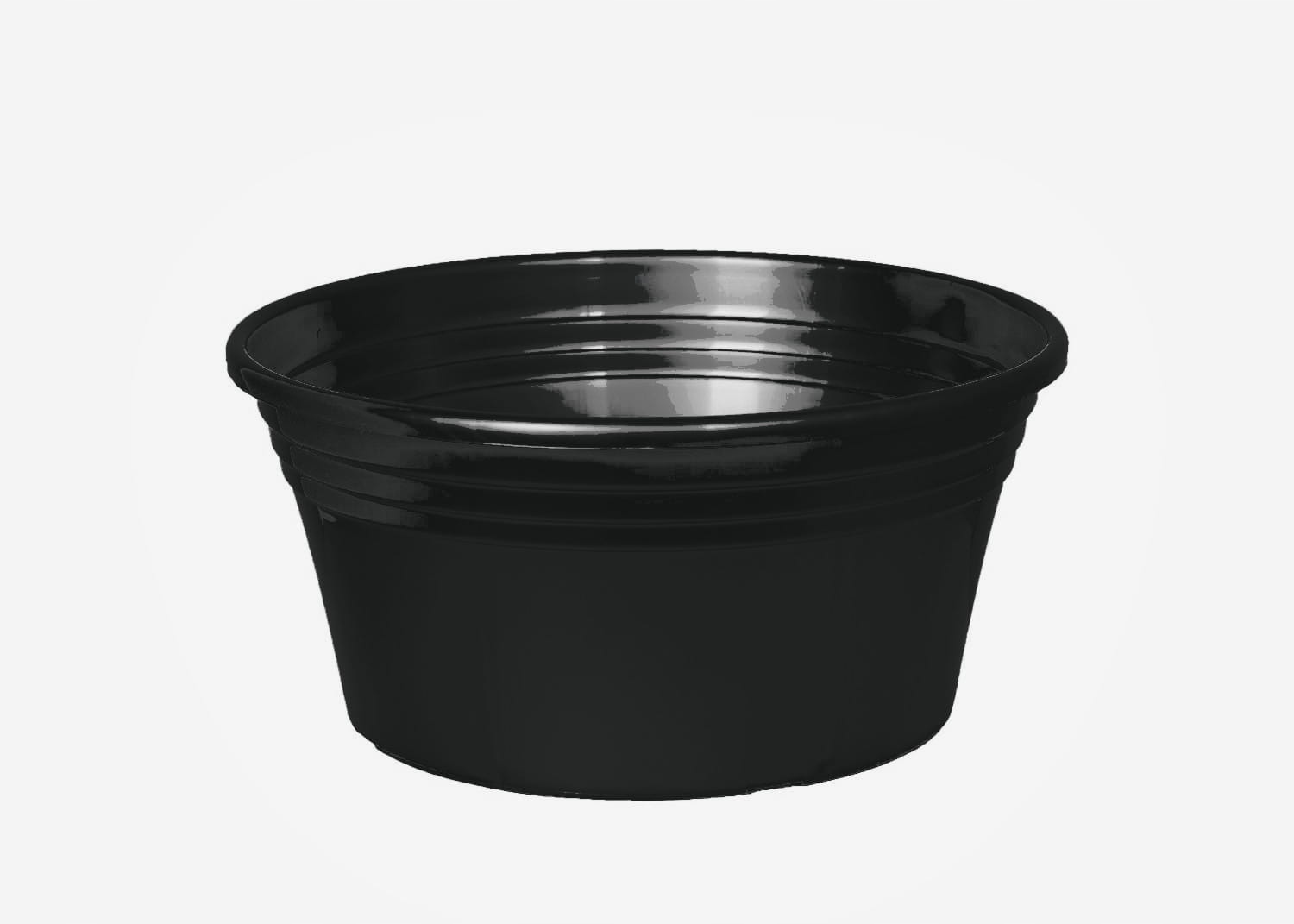 

Miska Donica Irys płaska 15cm Grafit