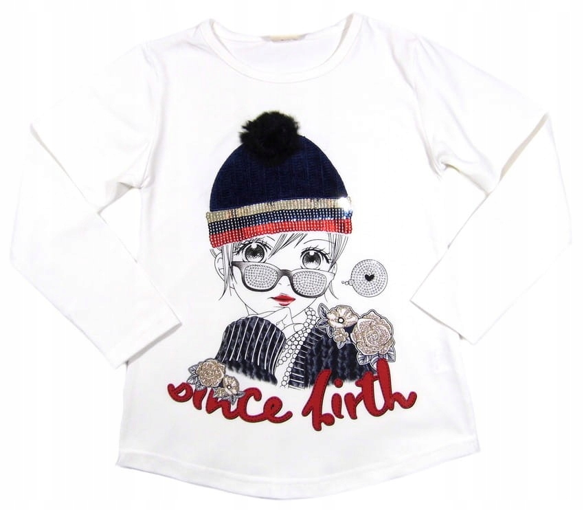 

Bluzka dziewczęca pompon 15032 Klaudyna 12Y krem