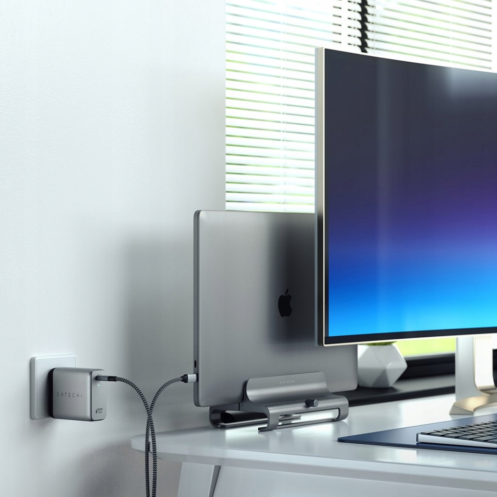 SATECHI - ŁADOWARKA SIECIOWA USB-C 100W PD UNIWERSALNY MOCNY ZASILACZ Marka Satechi