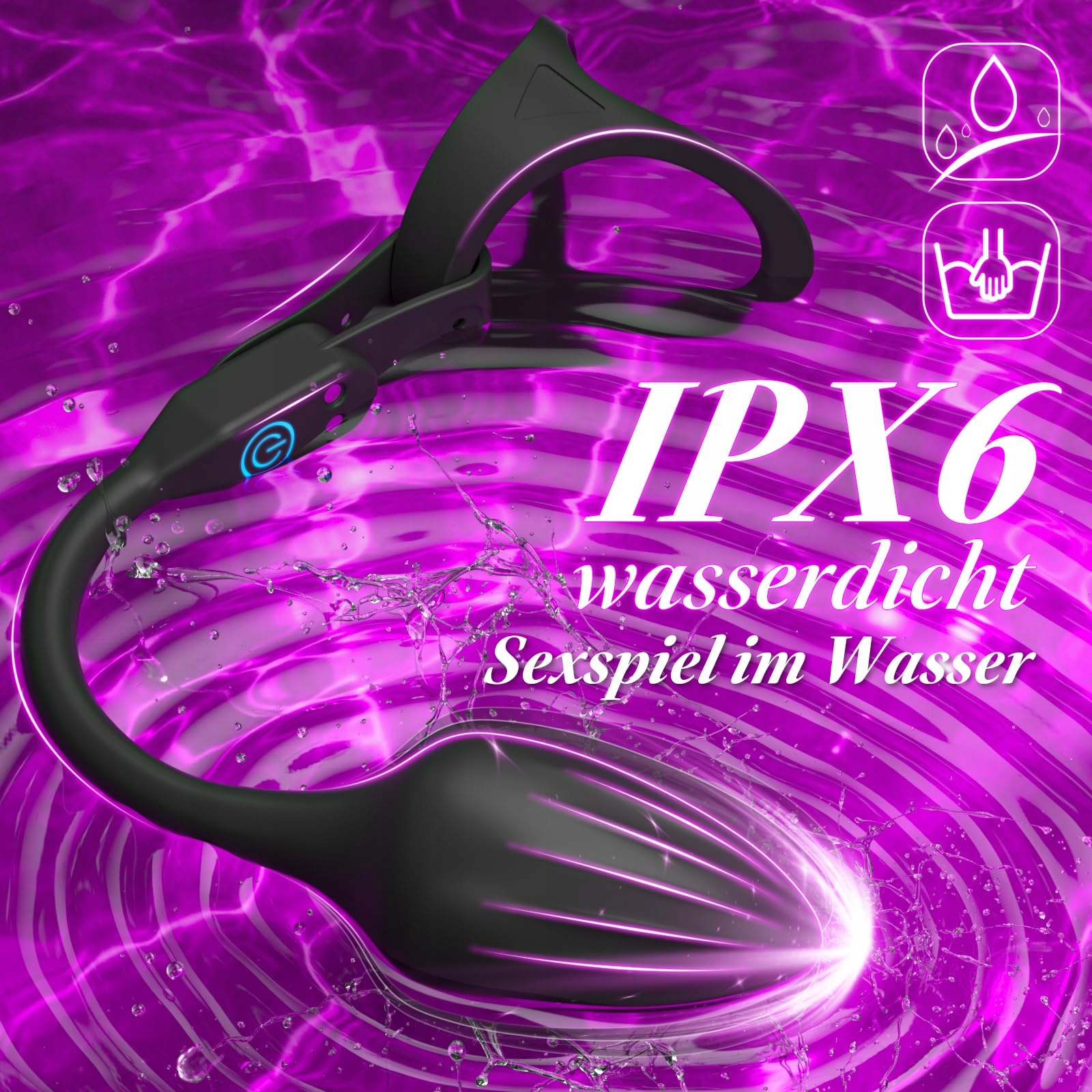 PRODUKT VIBRATOR DO STYMULACJI PROSTATY Z 9 TRYBAMI WIBRACJI DLA MĘŻCZYZN — miniatura 7