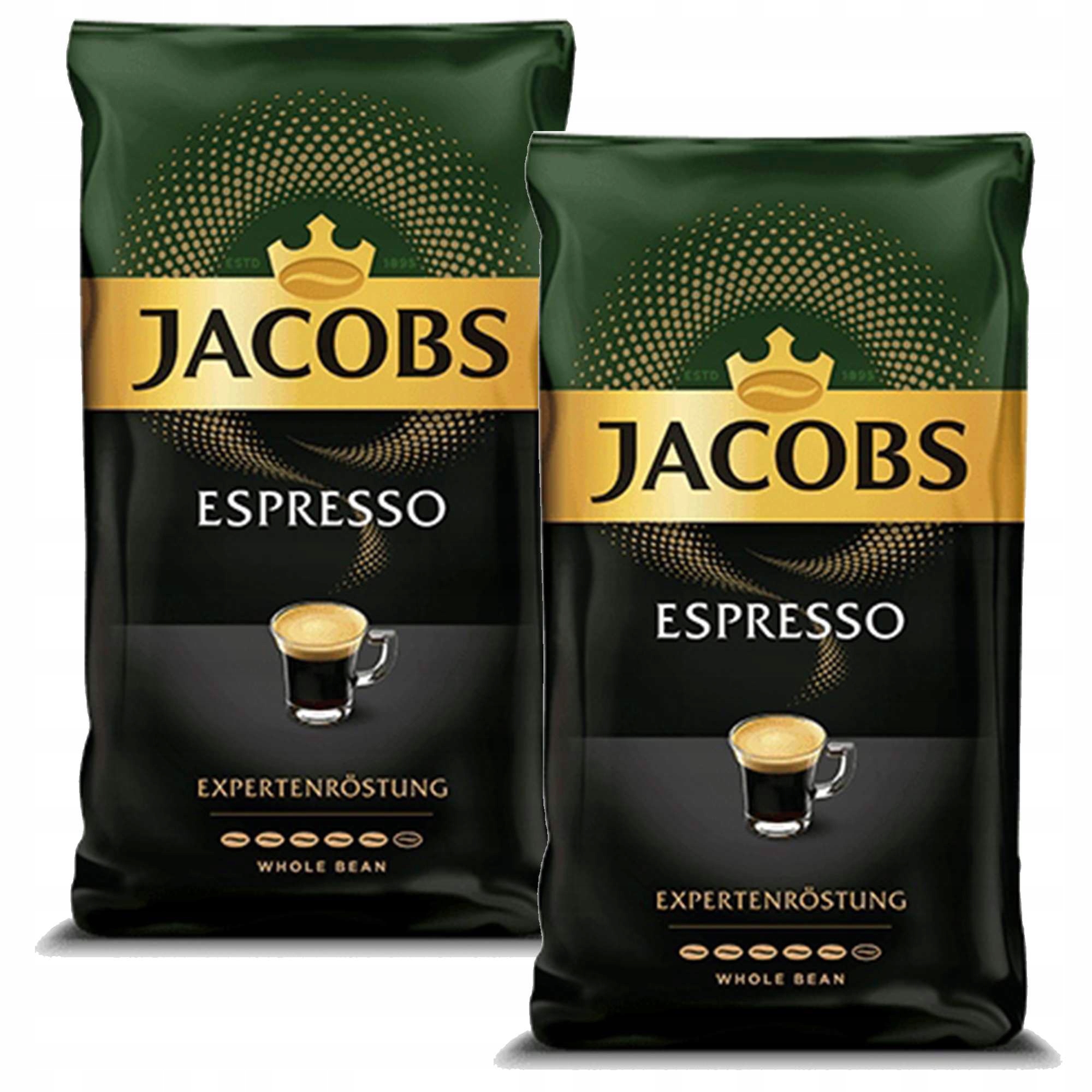 Levně JacobsJacobs espresso 1kgx2ks