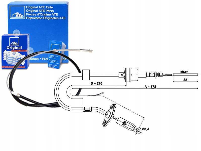 24.3728-0535.2 - ТРОС СЦЕПЛЕНИЯ FIAT ALBEA 1.4 CAT (178_)