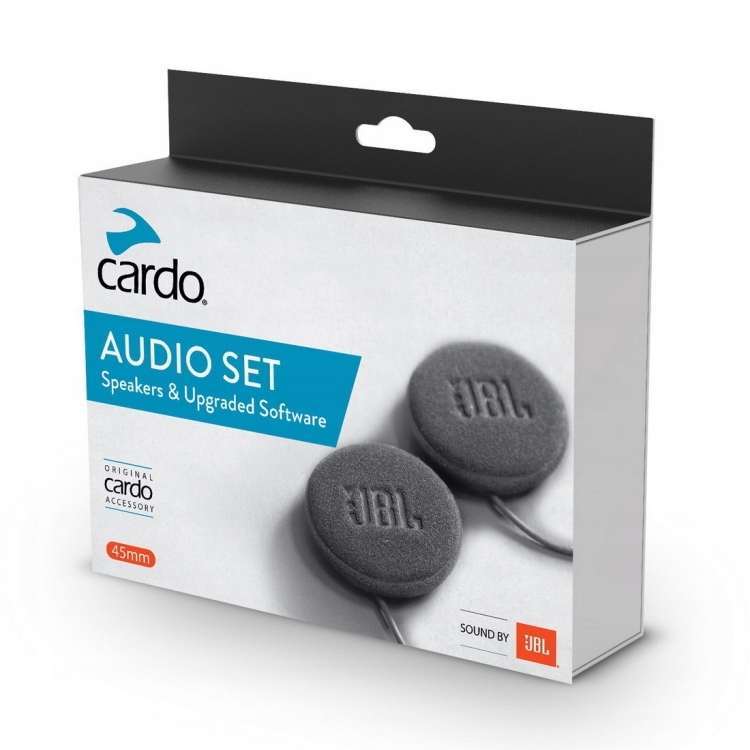 Cardo Jbl Sound Hd 45mm slúchadlá pre interkomy Cardo