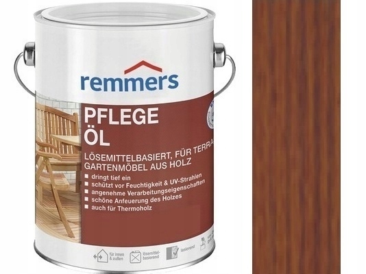 Remmers Pflege-ol Olej Na Terasy, Záhradný Nábytok, Drevo, 5 L, Orech