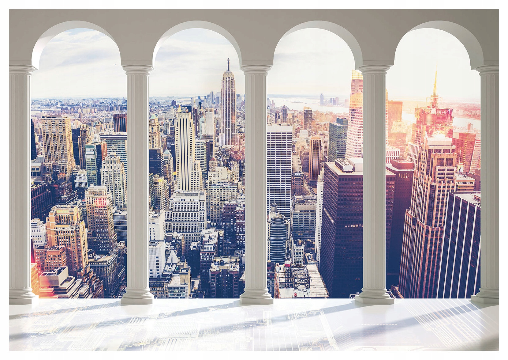 Fototapeta Mestská krajina Architektúra vinylová panoráma 368x254 lepidlo