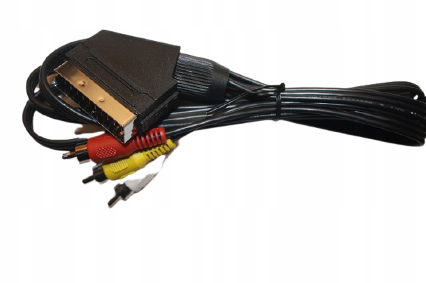 

Kabel Przewód Euro Scart 3 X Wtyk Czincz
