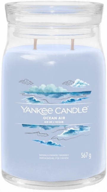 

Świeca sojowa Yankee Candle Signature Ocean Air