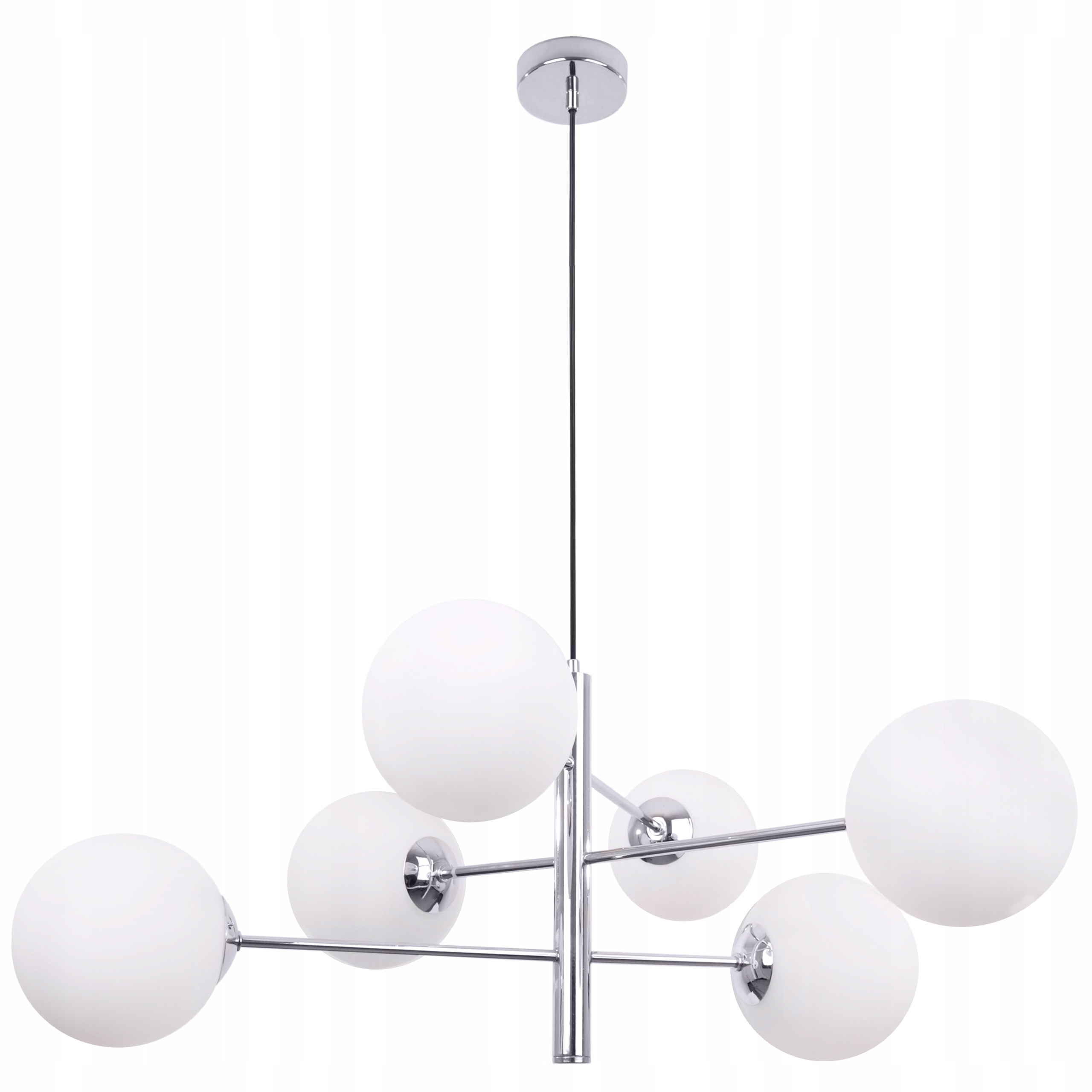 Lampa Sufitowa Wisząca Żyrandol Glamour Loft Do Salonu Pokoju Sypialni Kule