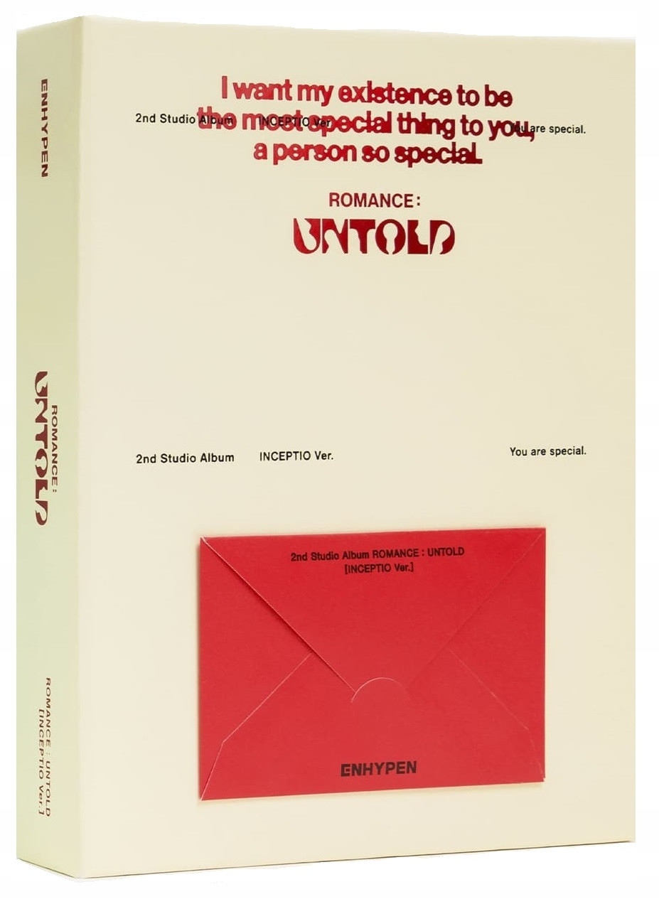 {{{ ENHYPEN - ROMANCE: UNTOLD - INCEPTIO VER. / Preorder