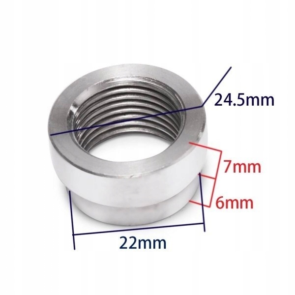 Gniazdo tuleja adapter sondy lambda M18x1.5 Producent części Epman