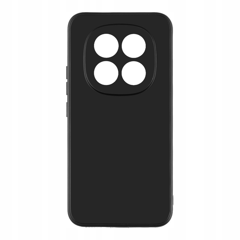 Silikonowe etui na plecy do Xiaomi Redmi Note 15 Pro Plus 5G / Poco M8 Pro 5G, czarne