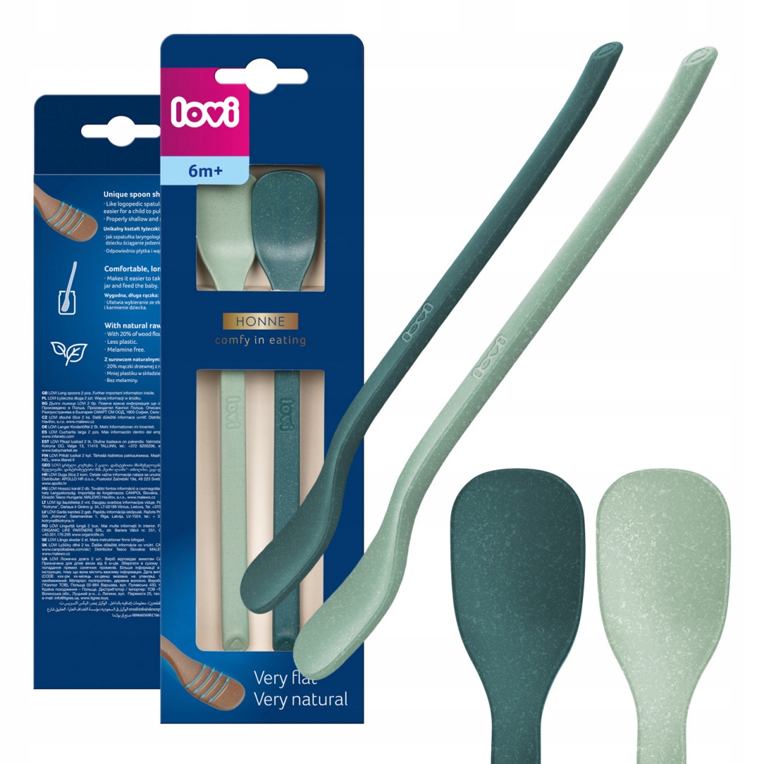 

Lovi Pierwsza Łyżeczka Do Karmienia płaska 2 szt