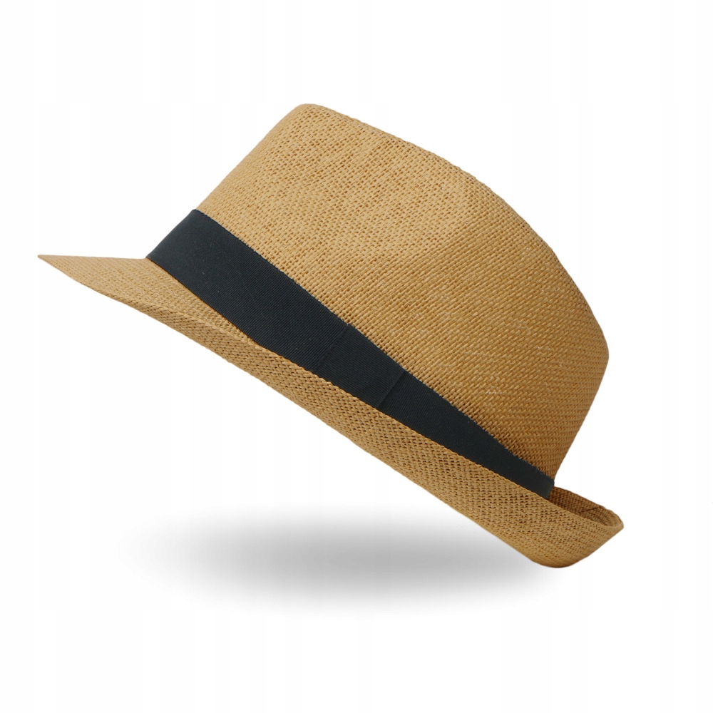 

Kapelusz Trilby Słomkowy Męski Damski Lato