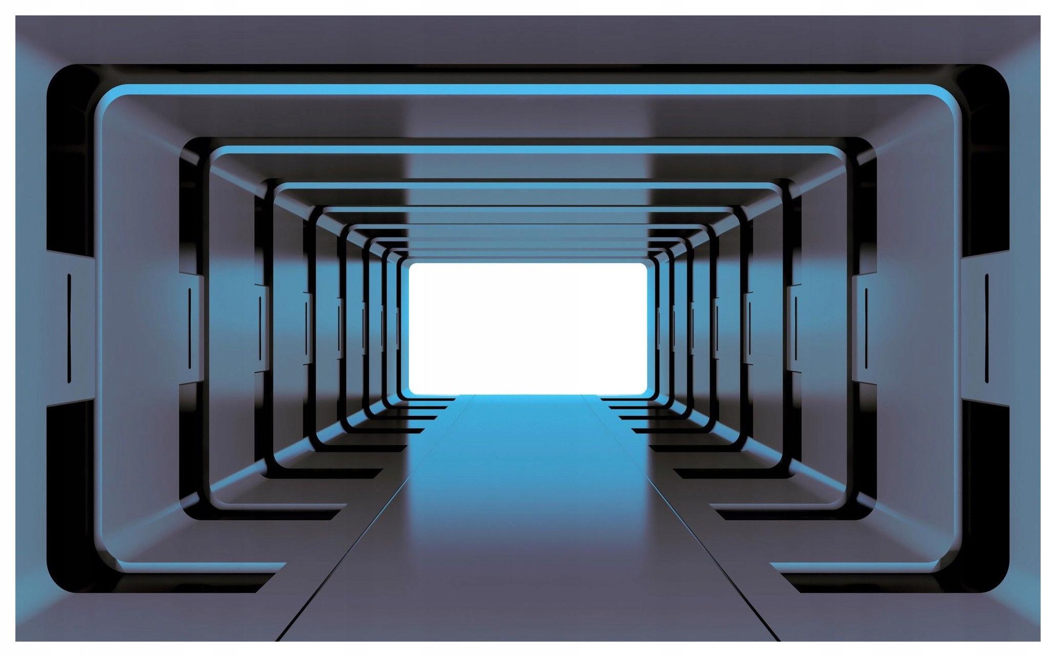 Fototapeta flizelina Neonová perspektiva chodby minimalismus 254x184 lepidlo