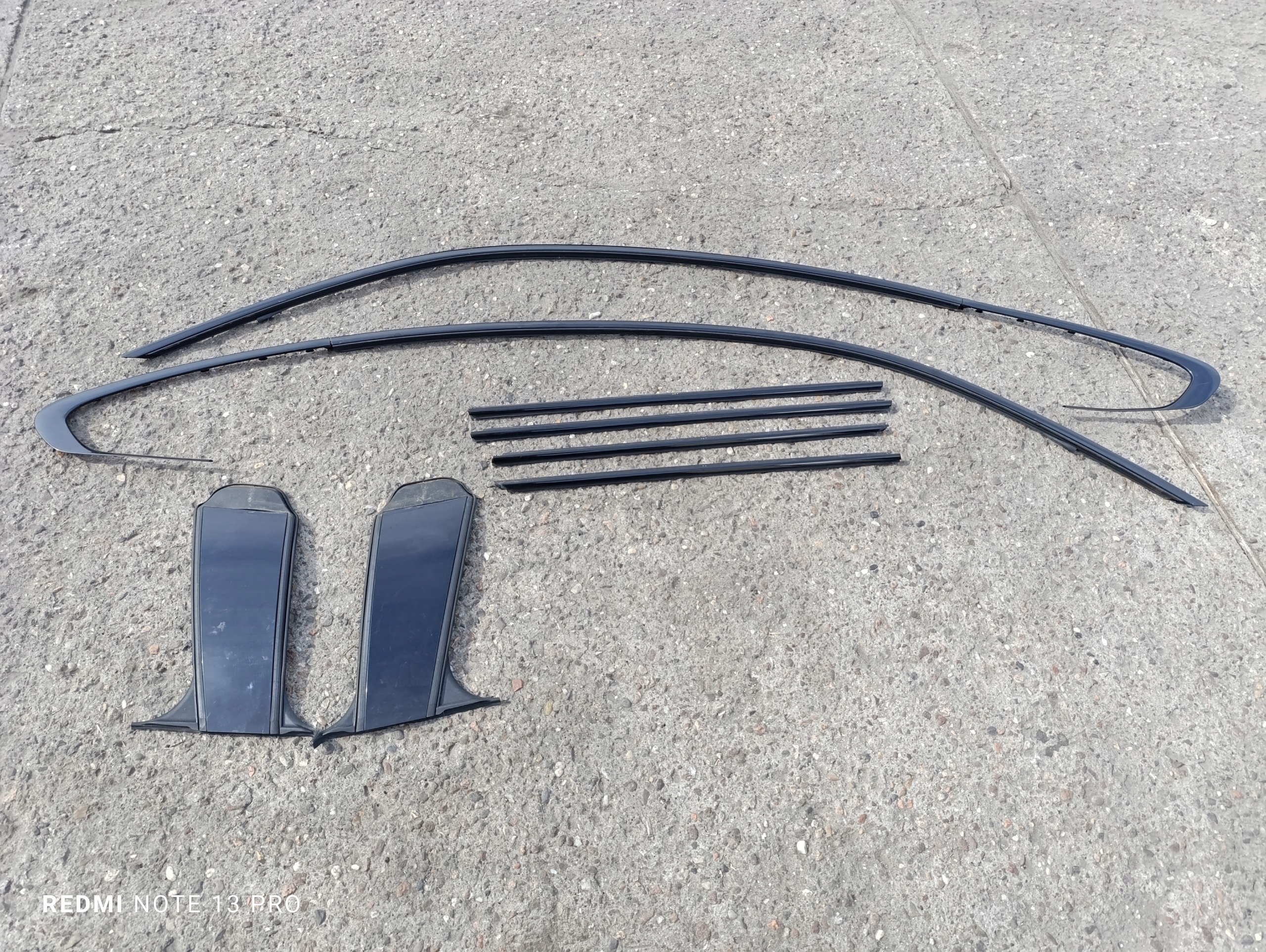 BMW F36 LISTWY SHADOWLINE KOMPLET