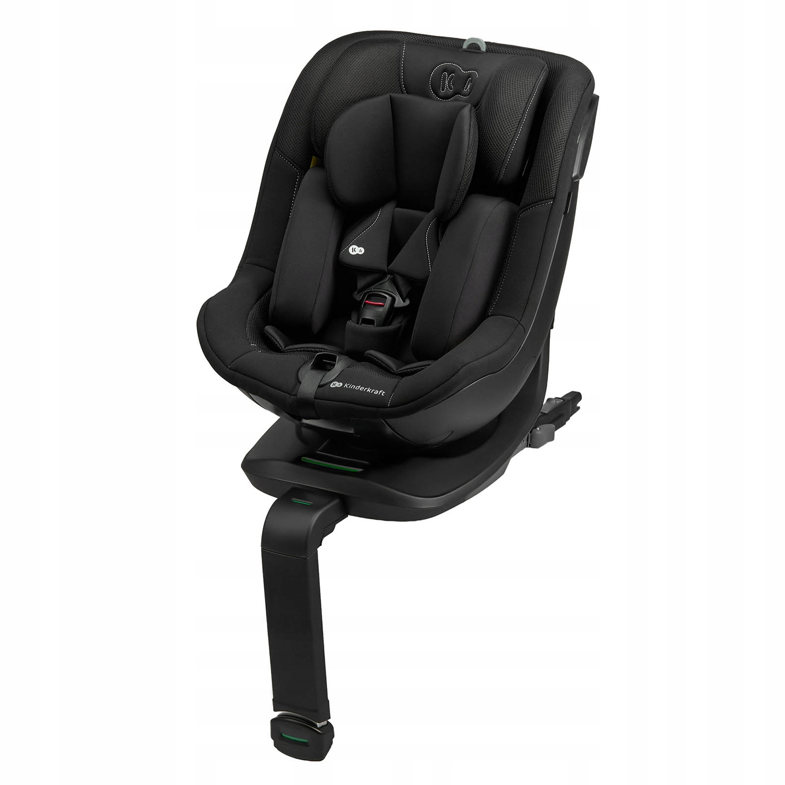 Fotelik Samochodowy Obrotowy 40–150cm Kinderkraft I-Guard I-Size2025 Czarny