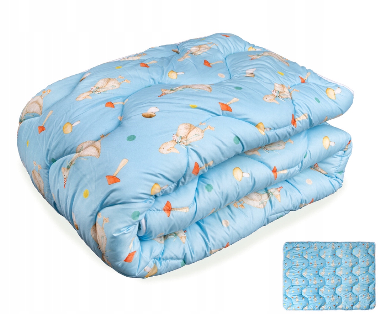 Přikrývka Pro Dítě 2V1 140X200 Teplá, Měkká, Antialergická – Polský Výrobek