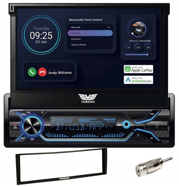 RADIO SAMOCHODOWE ANDROID AUTO CAR PLAY BT RENAULT CLIO 3 MEGANE 2