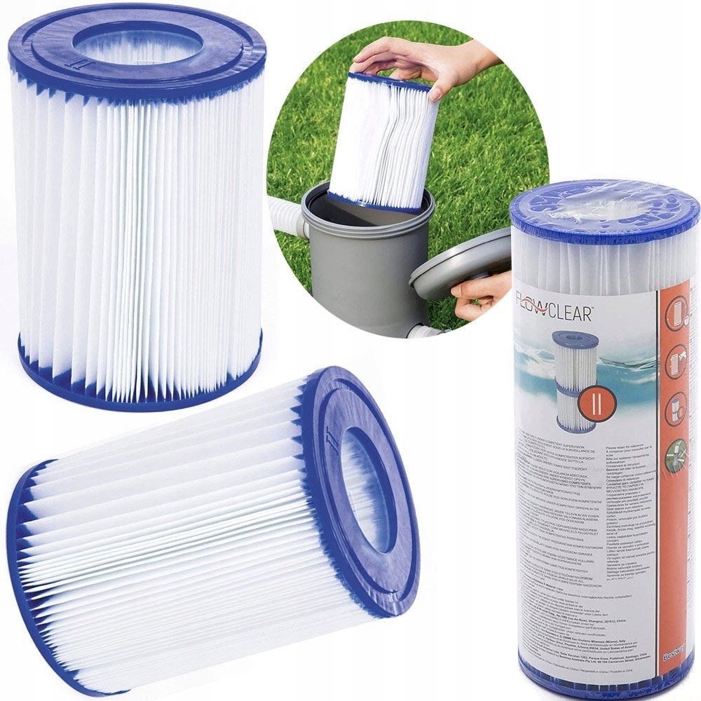 

2x Filtr do Pompy Bestway Wkład Typ II 58094