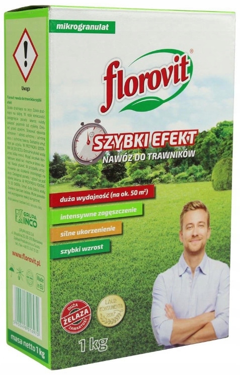 

Florovit Nawóz do trawników Szybki Efekt 1 kg