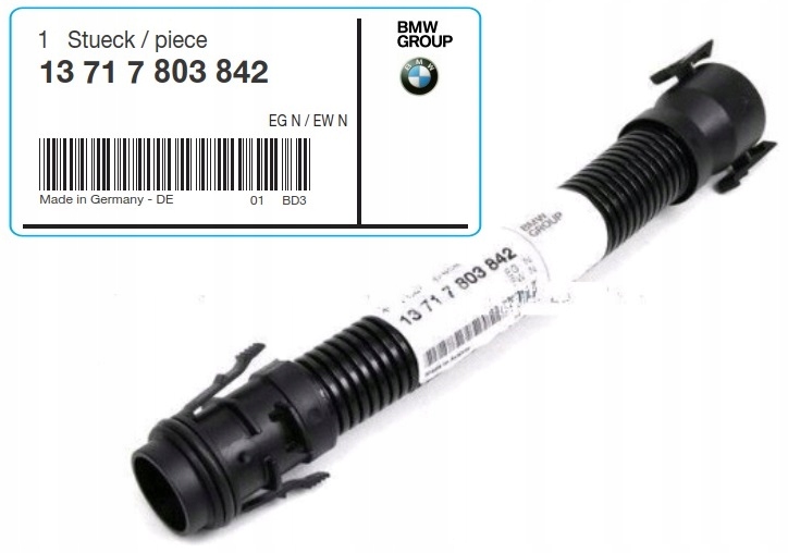 

Nowy oryg. przewód rurka odma Bmw N47 N57 z Aso