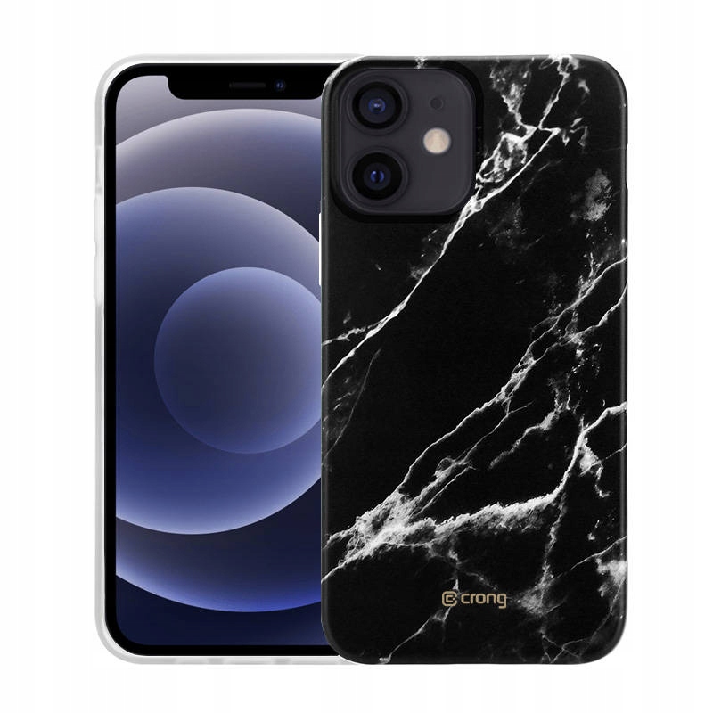 

Crong Marble Case - Etui do iPhone 12 Mini