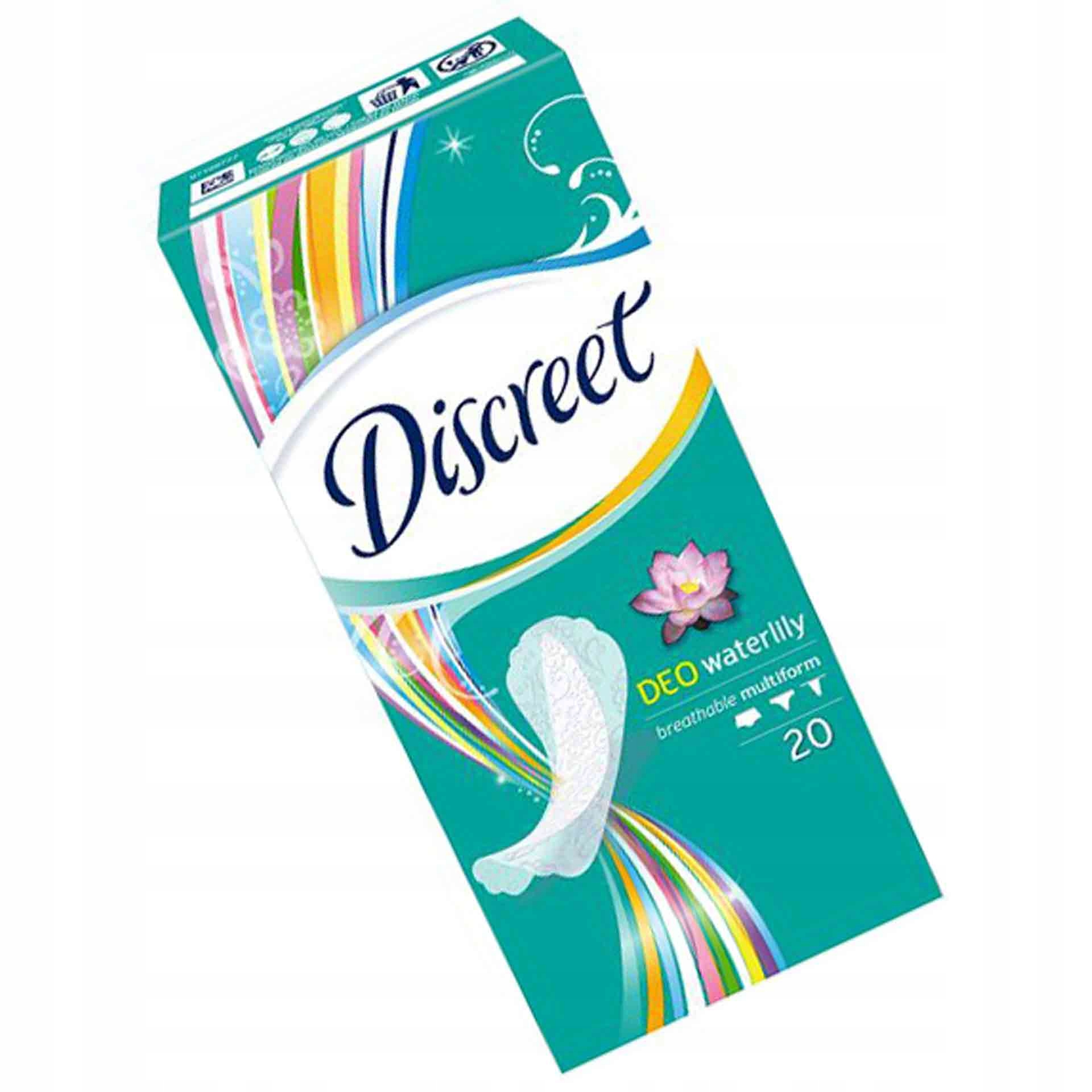 

Discreet Wkładki HIGIENICZNE`20 Deo