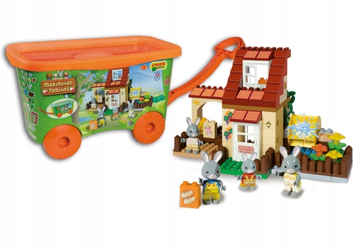 

Families Klocki Młyn Wodny Wózek Pojemnik Unico 98