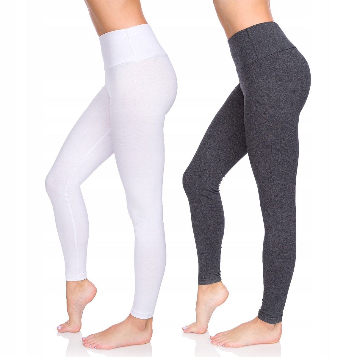 ZESTAW 2x LEGGINSY MODELUJĄCE MIX WYSOKI STAN LWP