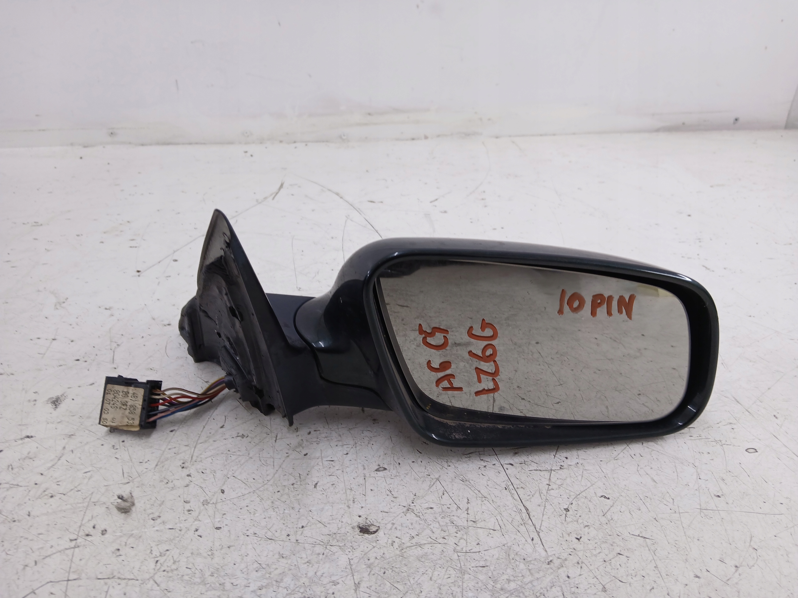AUDI A6 C5 mirror right LZ6G 10 PIN