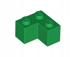 

Lego Klocek narożny 2x2 2357 zielony
